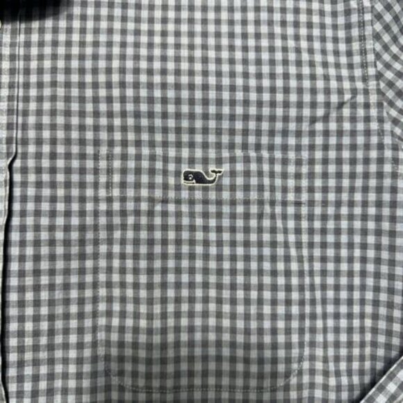 Vineyard Vines Shirt Men's Large Slim Fit Tucker Shirt Long Sleeve Plaid Preppy - Picture 3 of 7